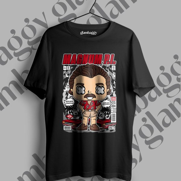 Magnum PI Funko Pop Siyah Tişört
