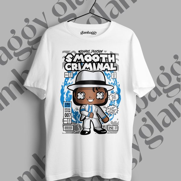 Smooth Criminal Funko Pop Baskılı Beyaz Tişört