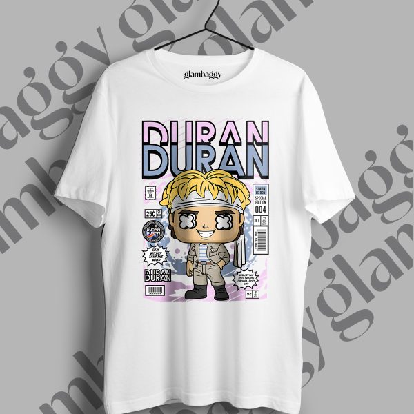 Duran Duran Funko Pop Baskılı Beyaz Tişört
