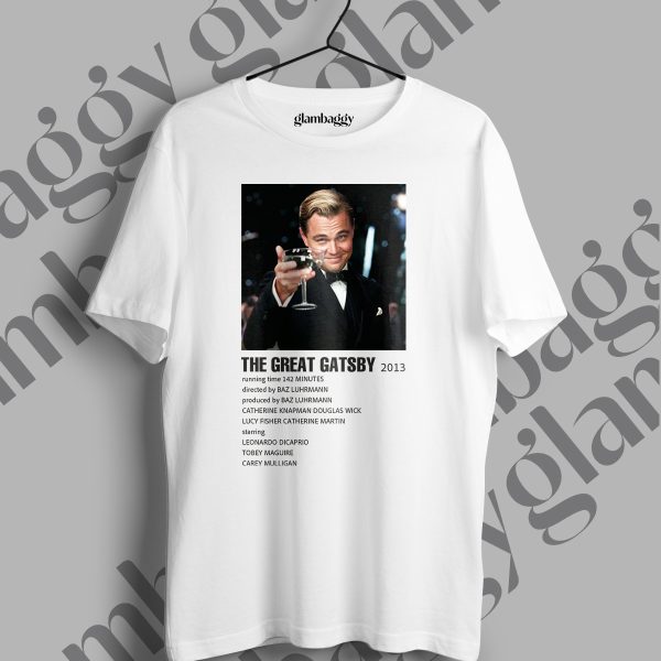 The Great Gatsby Baskılı Beyaz Tişört